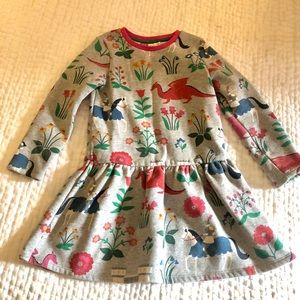 Boden floralot dress and matching leggings 7-8